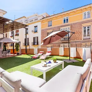 Gran Terraza Con Vistas A Calle Larios Málaga