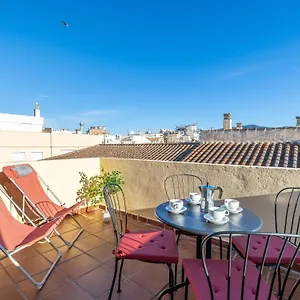 H2m Lazcano With Sunny Terrace In Old Town Malaga