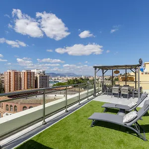Penthouse Malagueta Sea View Apartment Malaga