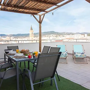 Center Flat Terrace & Parking * Malaga