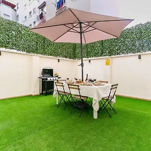 Bajo Urbano Boutique En Carlos Haya Con Terraza Y Parking Apartment