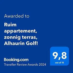 Ruim Appartement, Zonnig Terras, Alhaurin Golf! * Alhaurin el Grande